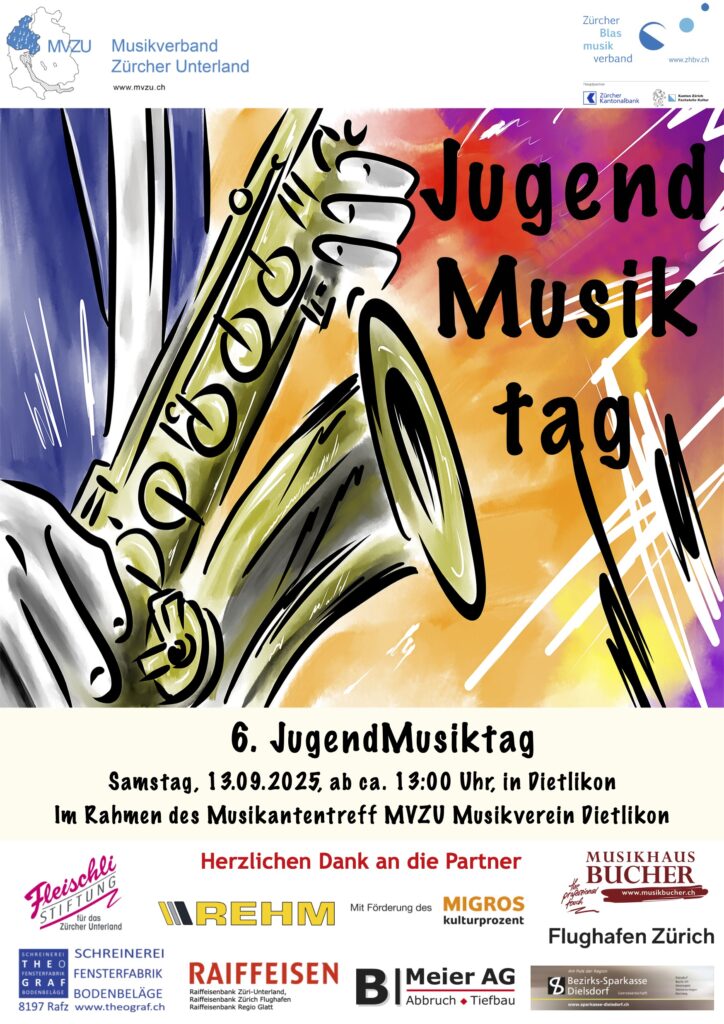 Ankündigung 6. JugendMusiktag 13.09.2025