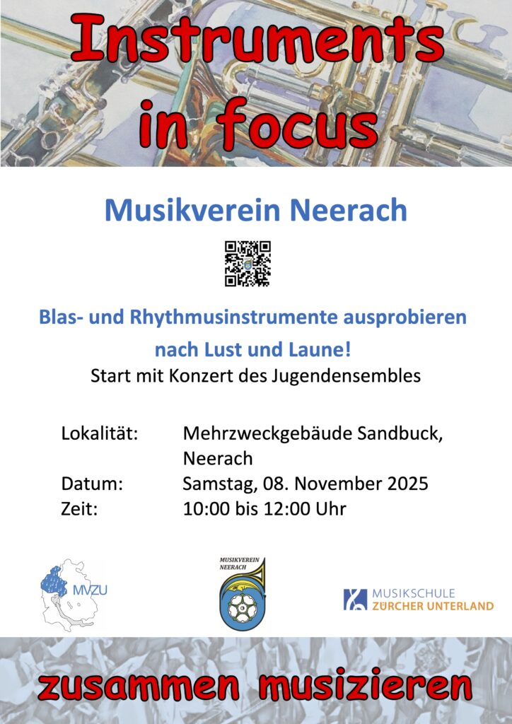 Musikverein Neerach Instrumentenvorstellung