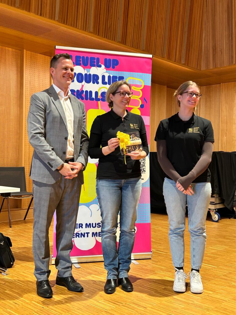 Herzliche Gratulation zum 4. Platz SJMV Förderpreis 2025