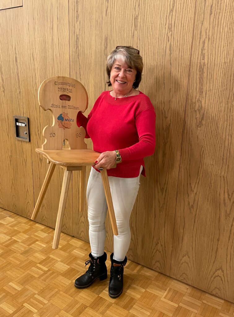 Neues Ehrenmitglied Silvia von Allmen