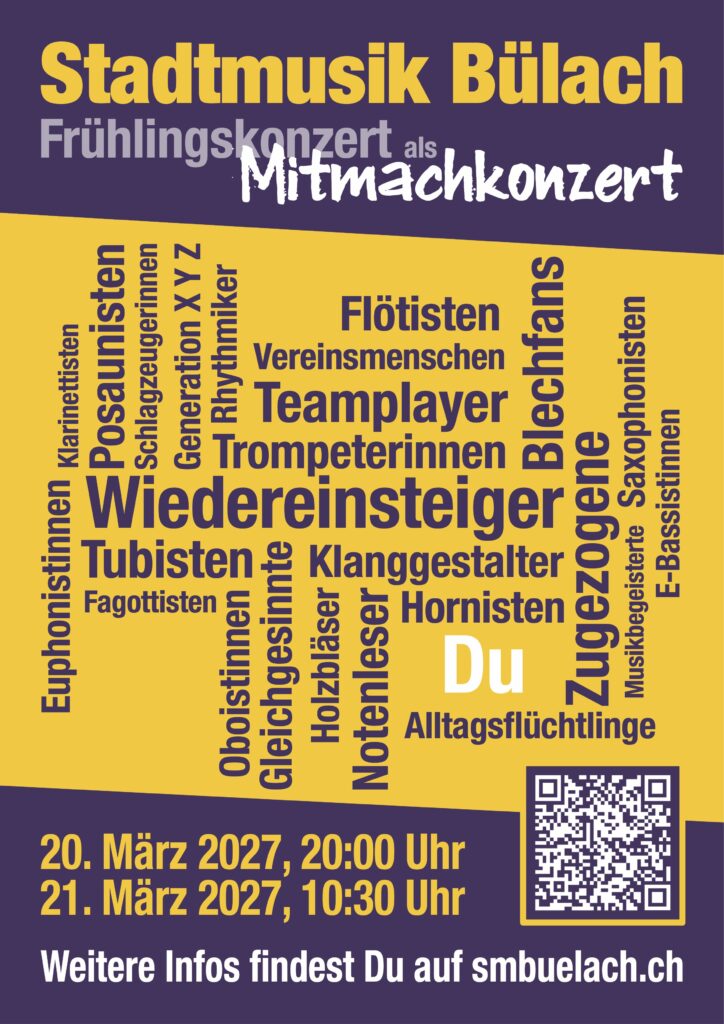 Stadtmusik Bülach > Mitmachkonzert  