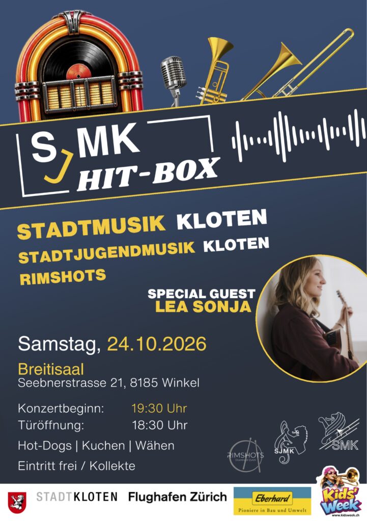 Stadtmusik & Stadtjugendmusik Kloten  > SJMK Hit-Box 