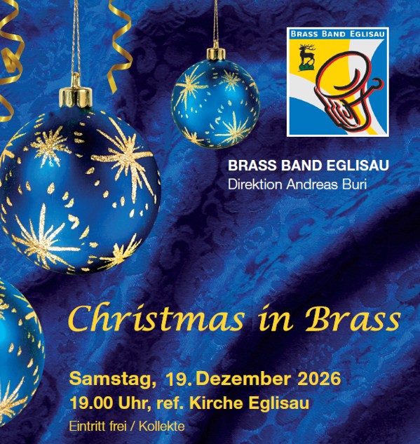 Brass Band Eglisau > Christmas in Brass 