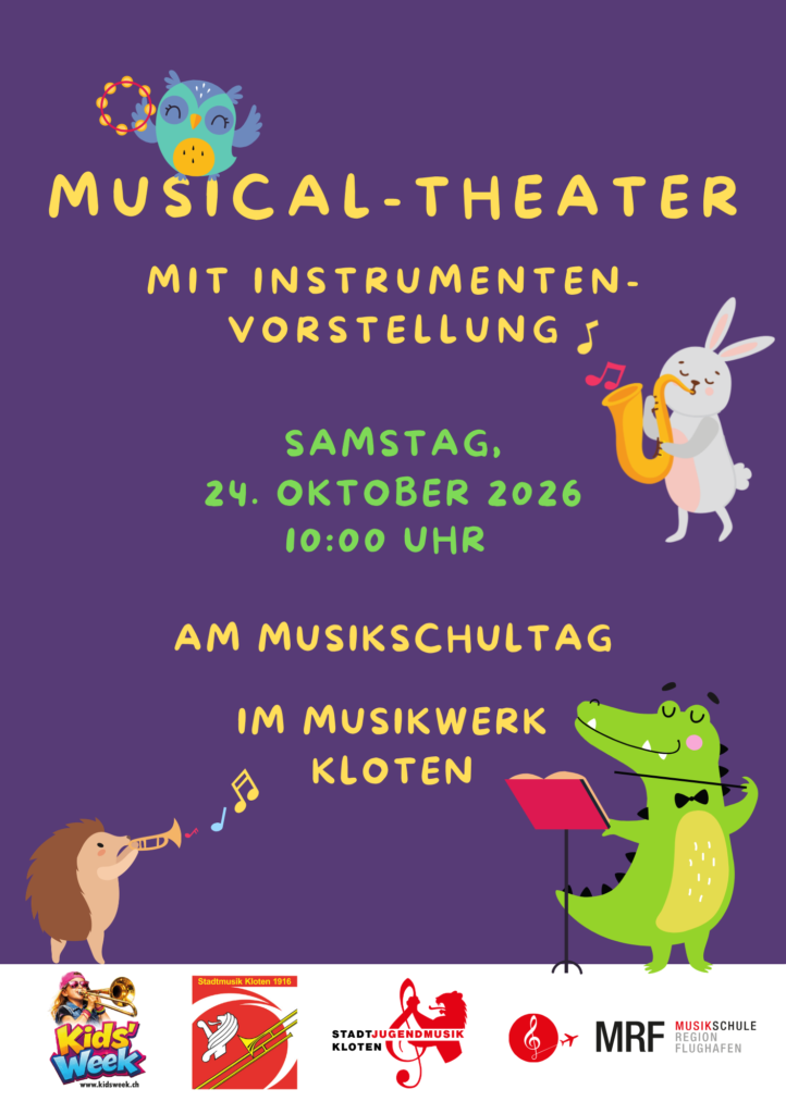 Stadtjugendmusik Kloten Kids-Week  Musical-Theater